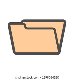 Folder icon symbol