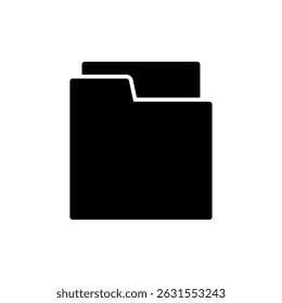 Folder icon symbol for apps and websites. folder sign and symbol. archive