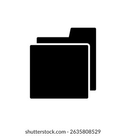 Folder icon symbol for apps and websites. folder sign and symbol. archive