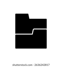 Folder icon symbol for apps and websites. folder sign and symbol. archive