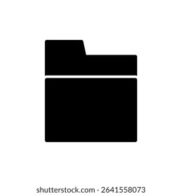 Folder icon symbol for apps and websites. folder sign and symbol. archive
