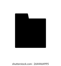 Folder icon symbol for apps and websites. folder sign and symbol. archive