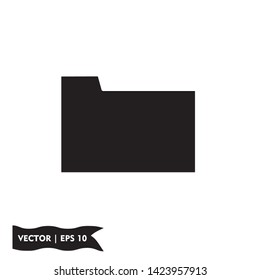 folder icon symbol sign, logo template, vector, eps 10