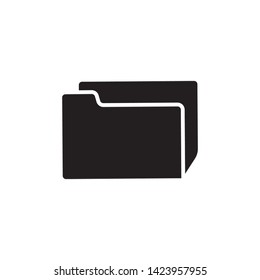 folder icon symbol sign, logo template, vector, eps 10
