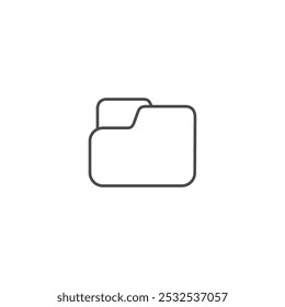 Folder icon symbol vector illustration