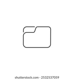 Folder icon symbol vector illustration