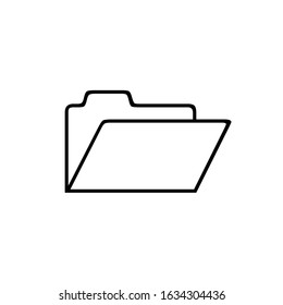 Folder icon symbol for your web site design