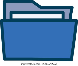 El icono Carpeta se utiliza para organizar y administrar archivos o documentos, que se utilizan normalmente en programas de administración de archivos o plataformas de almacenamiento en la nube