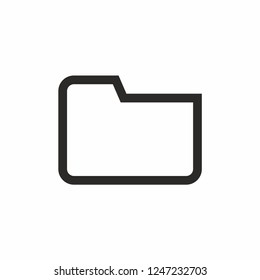  Folder icon vector