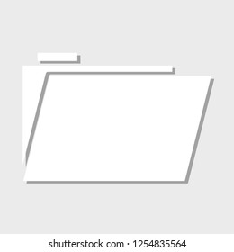 Folder icon vector