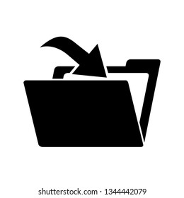 folder icon vector