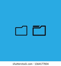 folder icon vector