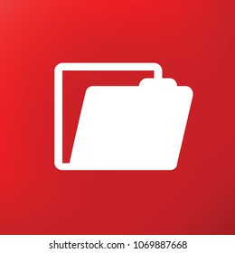 Folder icon vector design