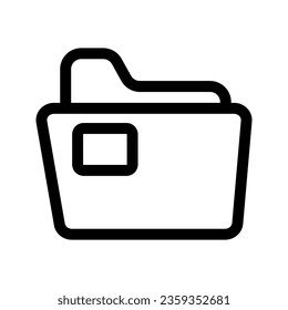 Folder icon vector design element