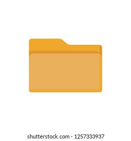 folder icon vector design flat style