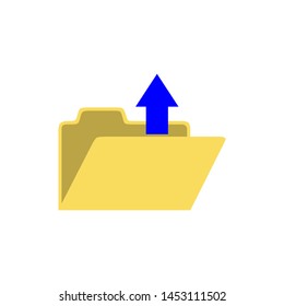 Folder Icon Vector Design Symbol Illustration