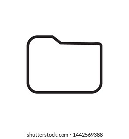 folder icon vector design template