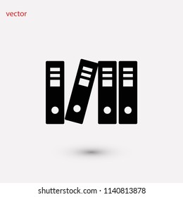 folder icon vector, 

Vector EPS 10 illustration style