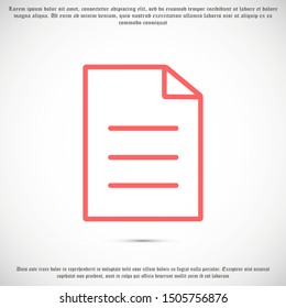 The folder icon vector. File symbol. Flat Vector illustration.The folder icon vector Upload file icon. The folder icon vector File document symbol button - document arrow
