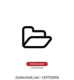 Folder icon vector illustration