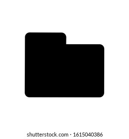 Folder icon, vector illustration. Flat design style. vector folder icon illustration isolated on white background, folder icon Eps10. folder icons graphic design vector symbols.