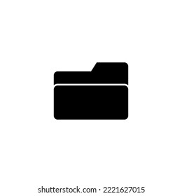 Folder icon vector illustration. folder sign and symbol