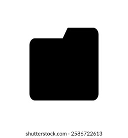 Folder icon vector illustration. folder sign and symbol