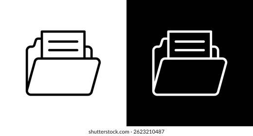 Folder icon vector illustration for web and mobile