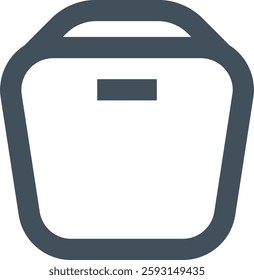 Folder icon vector. folder sign and symbol, Design for app, logo etc.