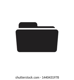 folder icon vector simple design