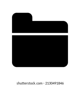 Folder Icon Vector Symbol Design Illustration