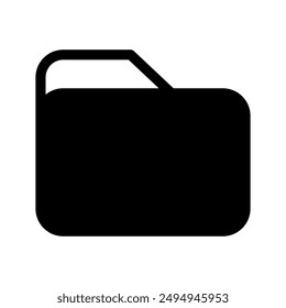 Folder Icon Vector Symbol Design Illustration