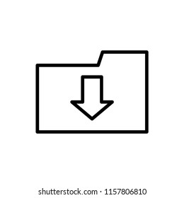 folder icon vector template