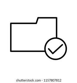 folder icon vector template