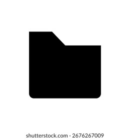 Folder icon vector for web and mobile app. folder sign and symbol