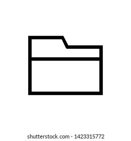 Folder icon. Web archive sign