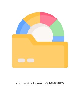icono de carpeta para el diseño de su sitio web, logotipo, aplicación, interfaz de usuario.