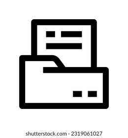 folder icon for your website, mobile, presentation, and logo design.