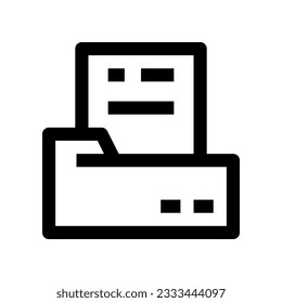 folder icon for your website, mobile, presentation, and logo design.