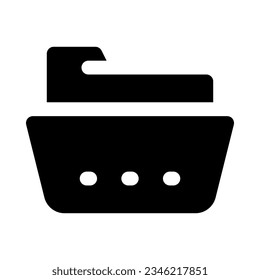 folder icon for your website, mobile, presentation, and logo design.