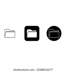 folder icon,folder vector icon set design