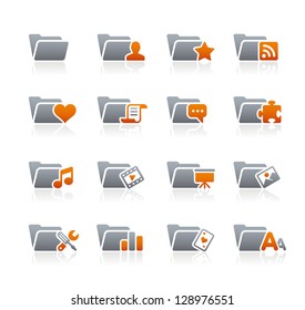 Folder Icons - 2 // Graphite Series