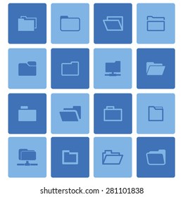 folder icons