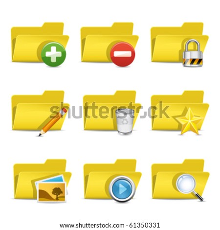 folder icons