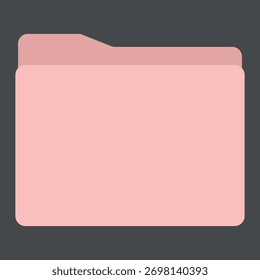 Ordnersymbole für Desktop-, rosa- und beigefarbene, neutrale Symbole