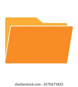 Folder icons. file folder icon for  website design, app, logo, UI. computer file folder icon Vector illustration eps 10.