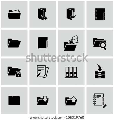 Folder icons set