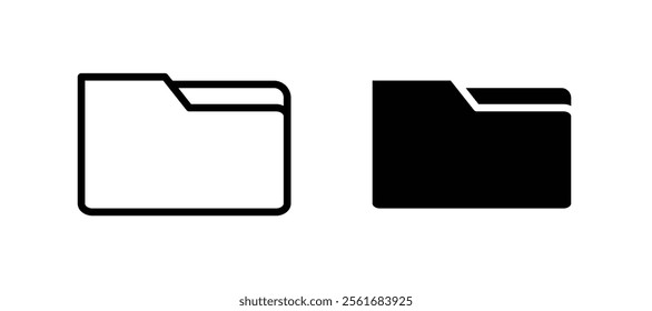 Folder icons for web ui designs