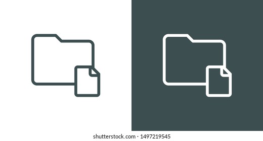 Folder Illustration Symbol Icon Vector