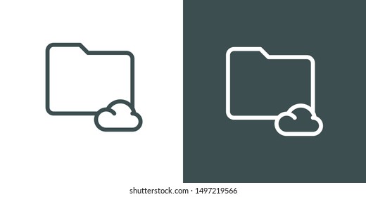 Folder Illustration Symbol Icon Vector